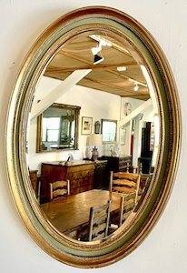 English Oval Mirror