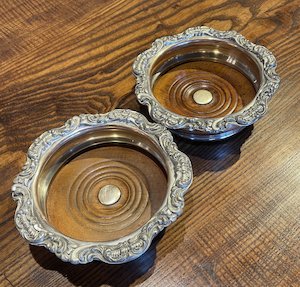 Antique: Wine Coasters