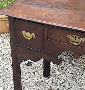 Antique: Oak Country Side Table