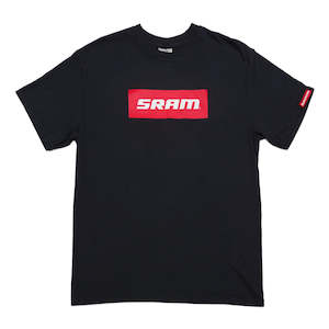 Bicycle and accessory: SRAM Red & White Box Logo T-Shirt