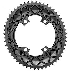 Bicycle and accessory: Absolute Black Shimano R9100 / R8000 Road Chainring Oval