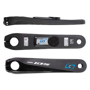 Bicycle and accessory: Stages 105 R7000 Left Arm Power Meter Black