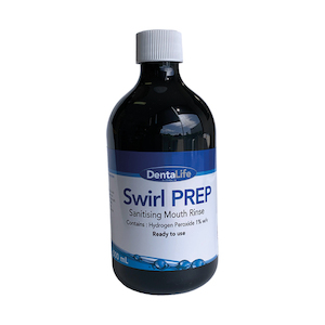 Medical equipment wholesaling: Dentalife SwirlPREP Antiseptic Mouth Rinse