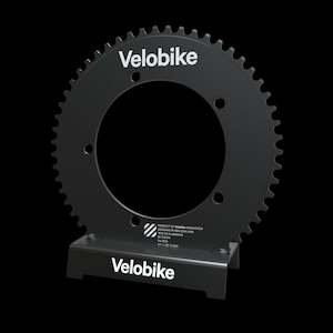 Bicycle and accessory: Chainring Display Stand