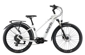 Sinch Jaunt 3 Electric Bike – Matte White/Black