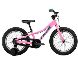 Bicycle and accessory: Trek Precaliber 16″ Kids Bike – Pink