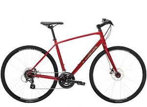 Bicycle and accessory: Trek FX 1 Disc 2023 – Rage Red