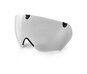 Kask Bambino/Mistral Visor – Silver/Mirror