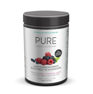 Bicycle and accessory: Pure Low Carb Electrolyte Hydration 160g