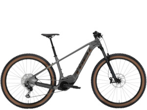 Bicycle and accessory: Trek Marlin+ 8 eMTB – Mercury