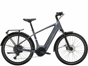 Bicycle and accessory: Trek Verve+ 4S eBike – Galactic Grey