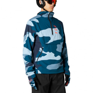 Fox Ranger Wind Pullover Jacket – Blue Camo