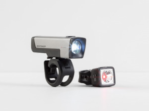 Bicycle and accessory: Bontrager Ion Comp R/Flare R City Bike Light Set