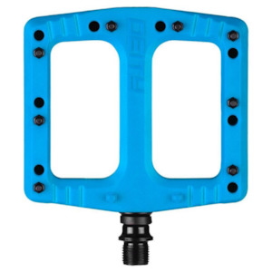 Bicycle and accessory: DEITY Deftrap Pedal – Blue