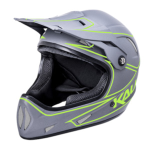 Kali Alpine Rage – Mat Grey/Fluo