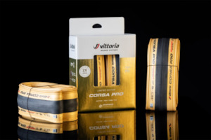 Bicycle and accessory: Vittoria Corsa PRO Gold Limited Edition 2 Pack