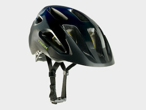 Trek Solstice MIPS Youth Bike Helmet- Black/Dark Aquatic