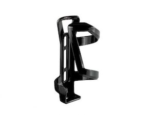 Bicycle and accessory: Bontrager Left Side Load Recycled Water Bottle Cage – Gloss Black