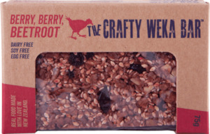 The Crafty Weka Bar – Berry Berry Beetroot 75g