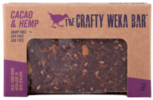 The Crafty Weka Bar – Cacao & Hemp 75g