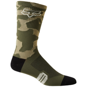 Bicycle and accessory: Fox 8″ Ranger Socks – Green Camo