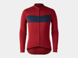 Trek Circuit Long Sleeve Cycling Jersey – Cobra Blood/Deep Dark Blue