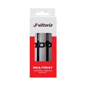 Vittoria Multi-way Tubeless Valves Black Alloy