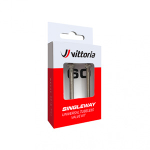 Vittoria Single-way Tubeless Valves Brass