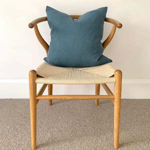 Linen Cushion  |  Teal