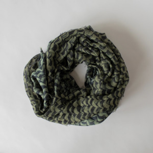 Maxi Scarf | Waves Khaki