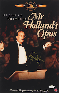 Signed “Mr. Holland’s Opus” Richard Dreyfuss Photo