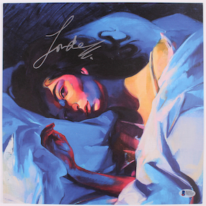 Signed Lorde “Melodrama” Cover Art Photo