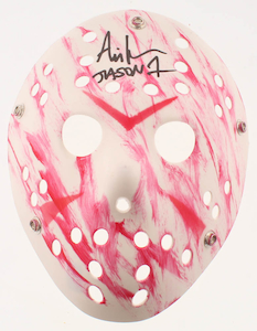 Signed Ari Lehman “Friday the 13th” Jason Mask