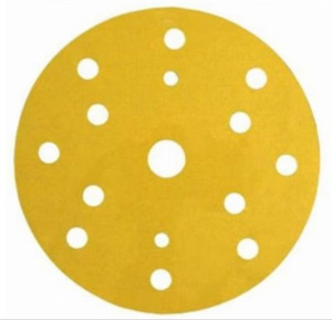 Products: 150mm 3m Gold Hookit Discs