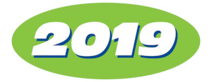 Year Sticker Green - 2019