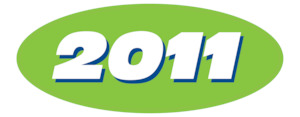 Year Sticker Green - 2011