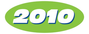 Year Sticker Green - 2010