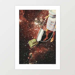 Artist: 'Star-dust' Art Print by Vertigo Artography