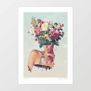 Artist: 'Flower-ism' Art Print by Vertigo Artography