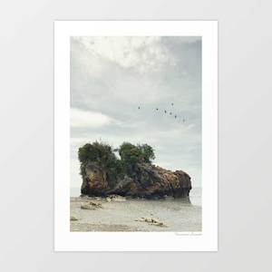 Artist: 'Shoe Island' Art Print by Vertigo Artography