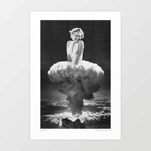 'Bombshell' Art Print by Vertigo Artography