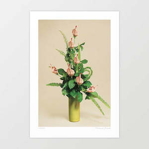 'F U Bouquet' Art Print by Vertigo Artography