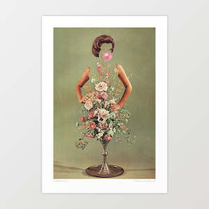 'I Bloomed Sweetie' Art Print by Vertigo Artography