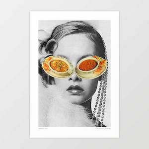 'Hungry eyes' Art Print by Vertigo Artography