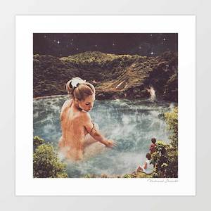 'The Spa' Art Print by Vertigo Artography