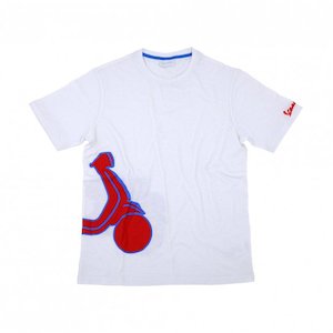 ‘VESPA SHAPE’ White T-Shirt – Man