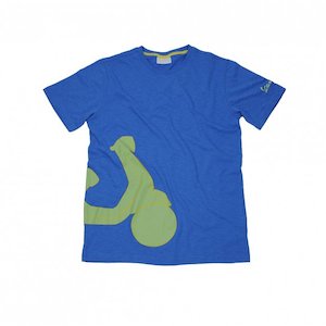 ‘VESPA SHAPE’ Blue T-Shirt – Man