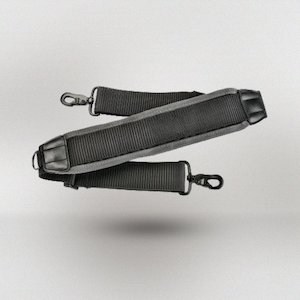 Black Padded Shoulder Strap