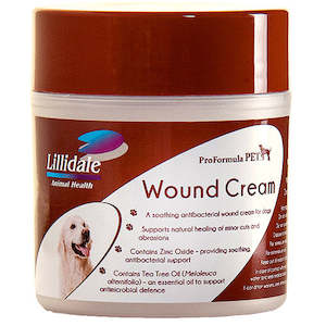 Lillidale Wound Cream (A soothing antibacterial wound cream for dogs)