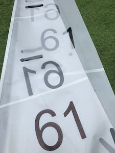 Sail Numbers Vickers RC Sailing